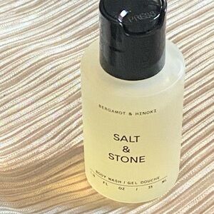 Salt & Stone Bergamot & Hinoki Body Wash 1.15oz travel size